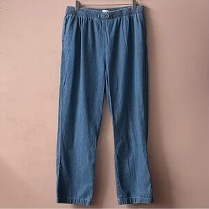 Vintage Draper’s & Damon’s Medium Wash Straight Leg Denim Pants Size L EUC